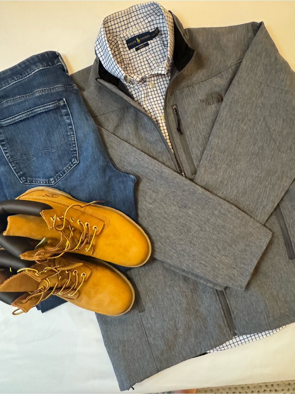 The North Face Men's Gray Lightweight Shirt Jacket